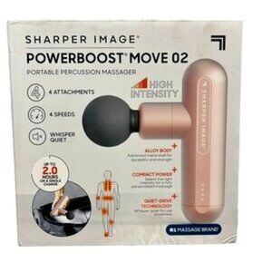 Sharper Image PowerBoost Move 02 Portable Percussion Massager